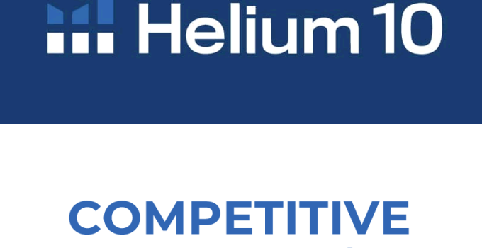 Helium 10 competitive advantage